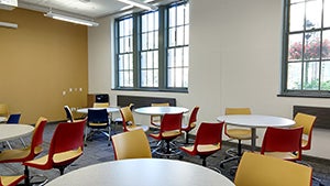 Cathedral of Learning Ground Floor Classroom after renovation
