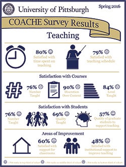 Teaching Survey Results infographic