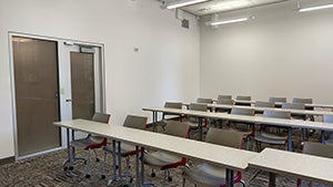 Cathedral of Learning Ground Floor Classroom after renovation