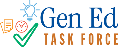 Gen Ed Task Force logo. 