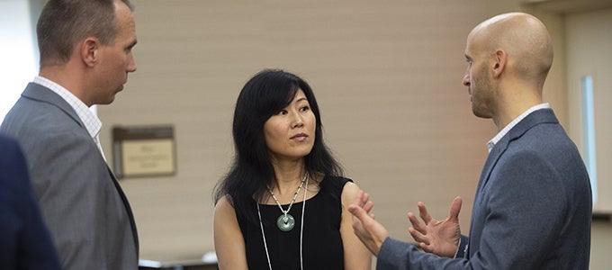 Advanced Analytics Summit attendees