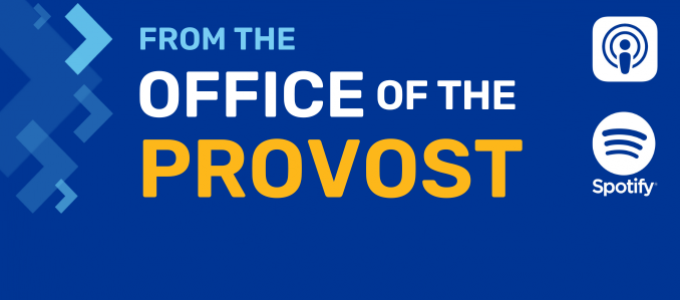 From the Office of the Provost podcast cover