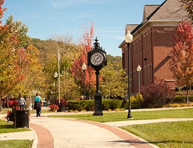 Walkway at Titusville campus