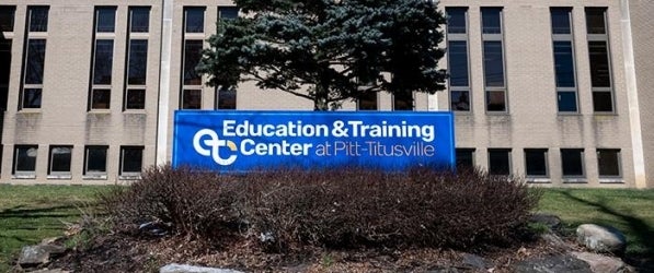 The Education & Training Center at Pitt-Titusville.