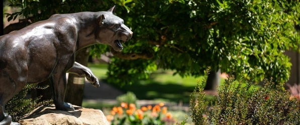 Panther statue