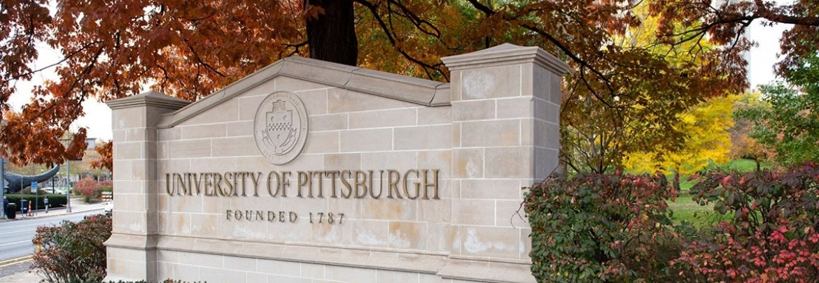 Stone gateway reading University of Pittsburgh Founded 1787