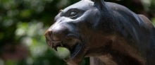 Panther statue Panther statue