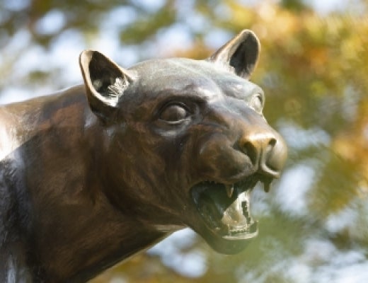 Panther statue