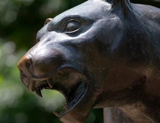 Panther statue